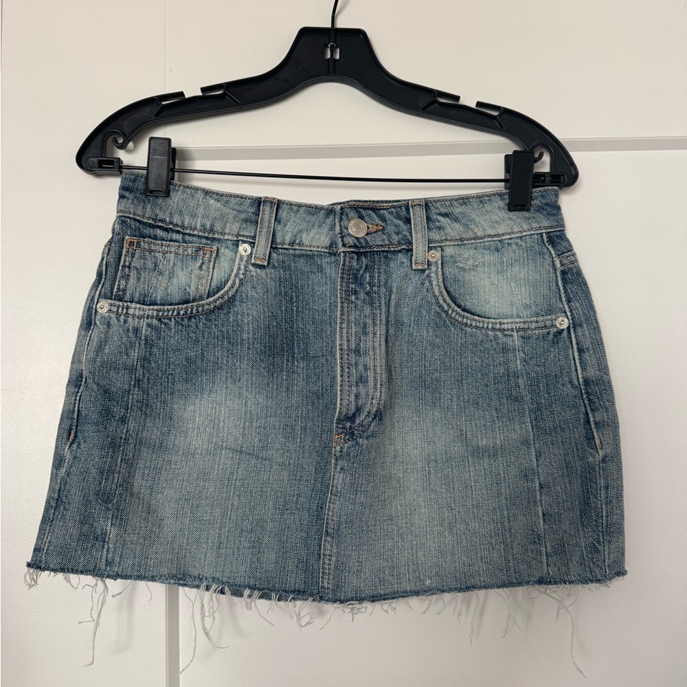 Zara Denim Mini Skirt